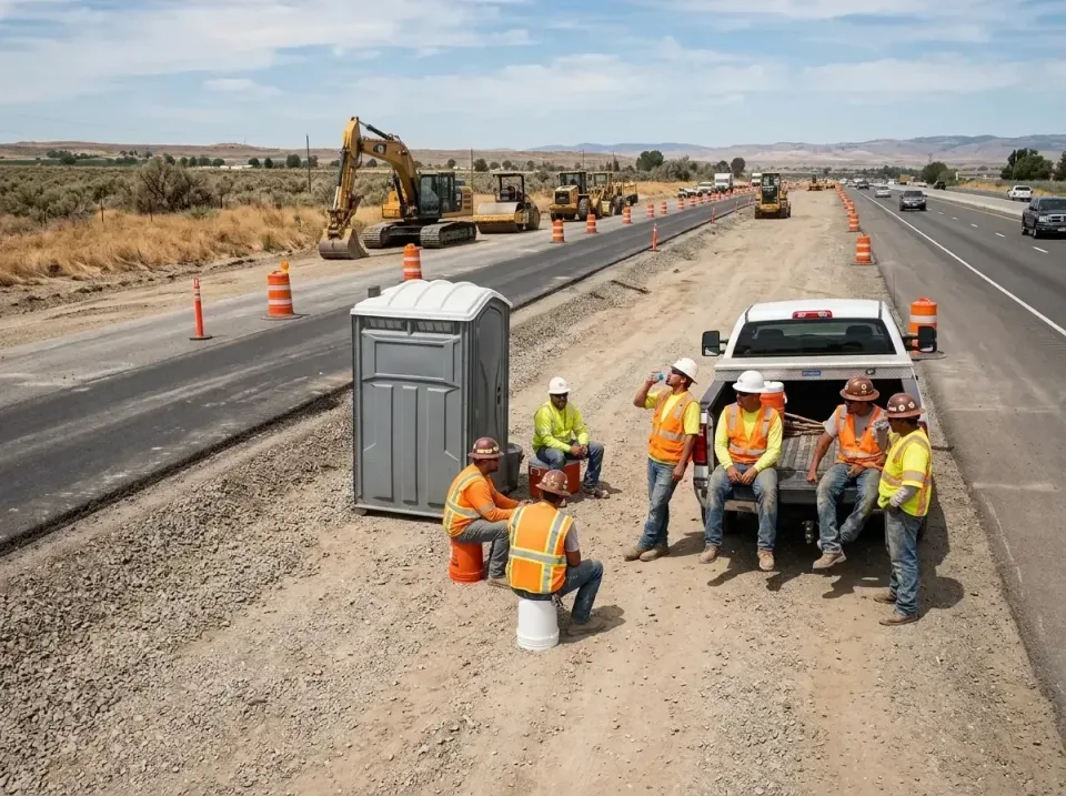 highway-road-construction-crew-007 — frequently asked questions, Porta Potty and Restroom Rentals in Chagrin Falls, OH